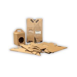 Scatoletta bianca per 1 vasetto di miele da 500 g (10 pezzi)