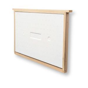 Diaframma in polistirolo alta densità con telaino in legno